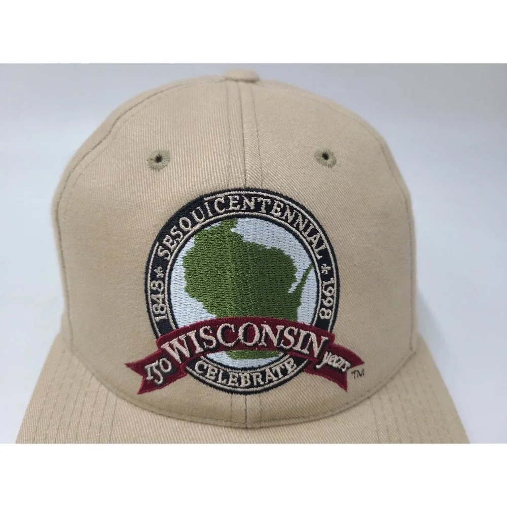 Vintage Wisconsin Sesquicentennial 150 The Tailgater Sports Specialties Hat‎ Cap